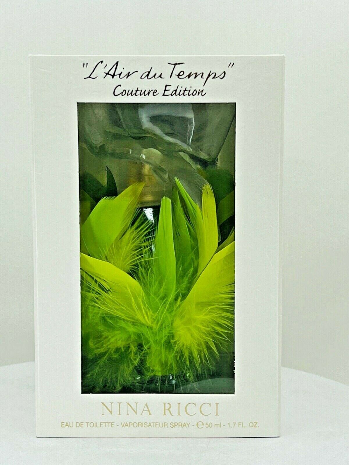 "L'Air du Temps" Couture edition Nina Ricci Eau De Toilette -1.7oz (NIB)