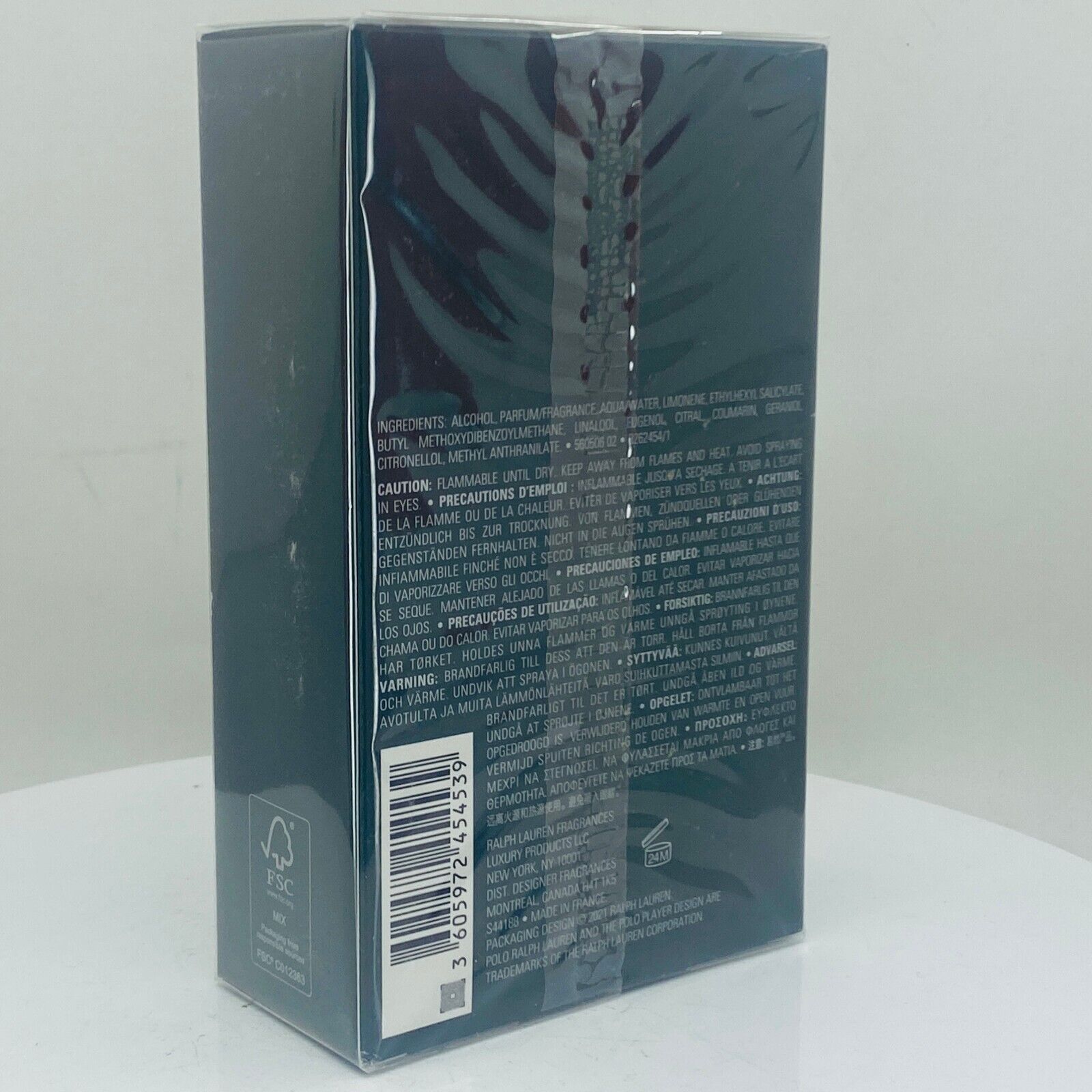 Polo Ralph Lauren Cologne Intense Spray - 4oz/118mL -  NIB