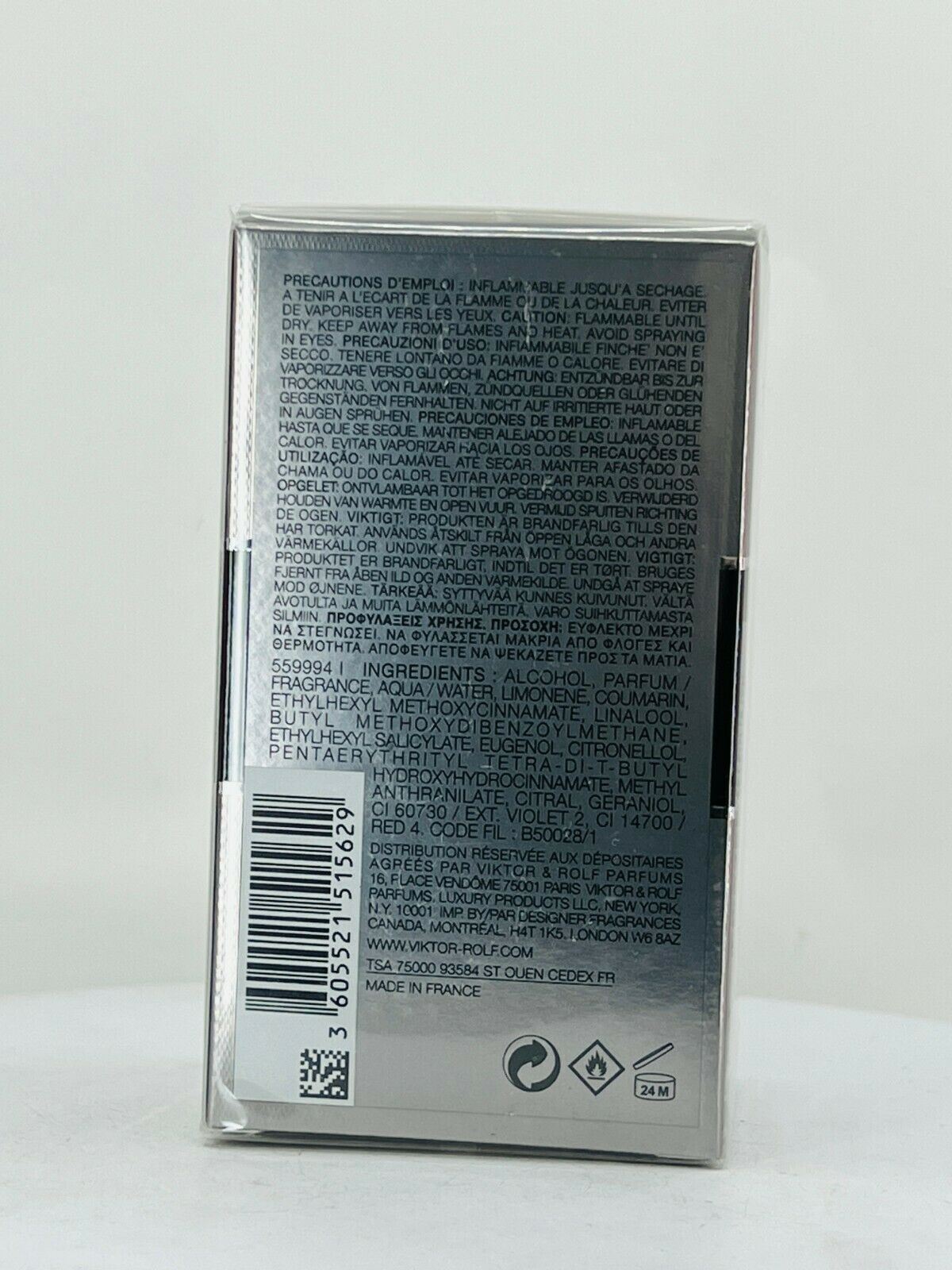 Spicebomb Viktor & Rolf Eau de Toilette Spray - 50ml/1.7oz - NIB