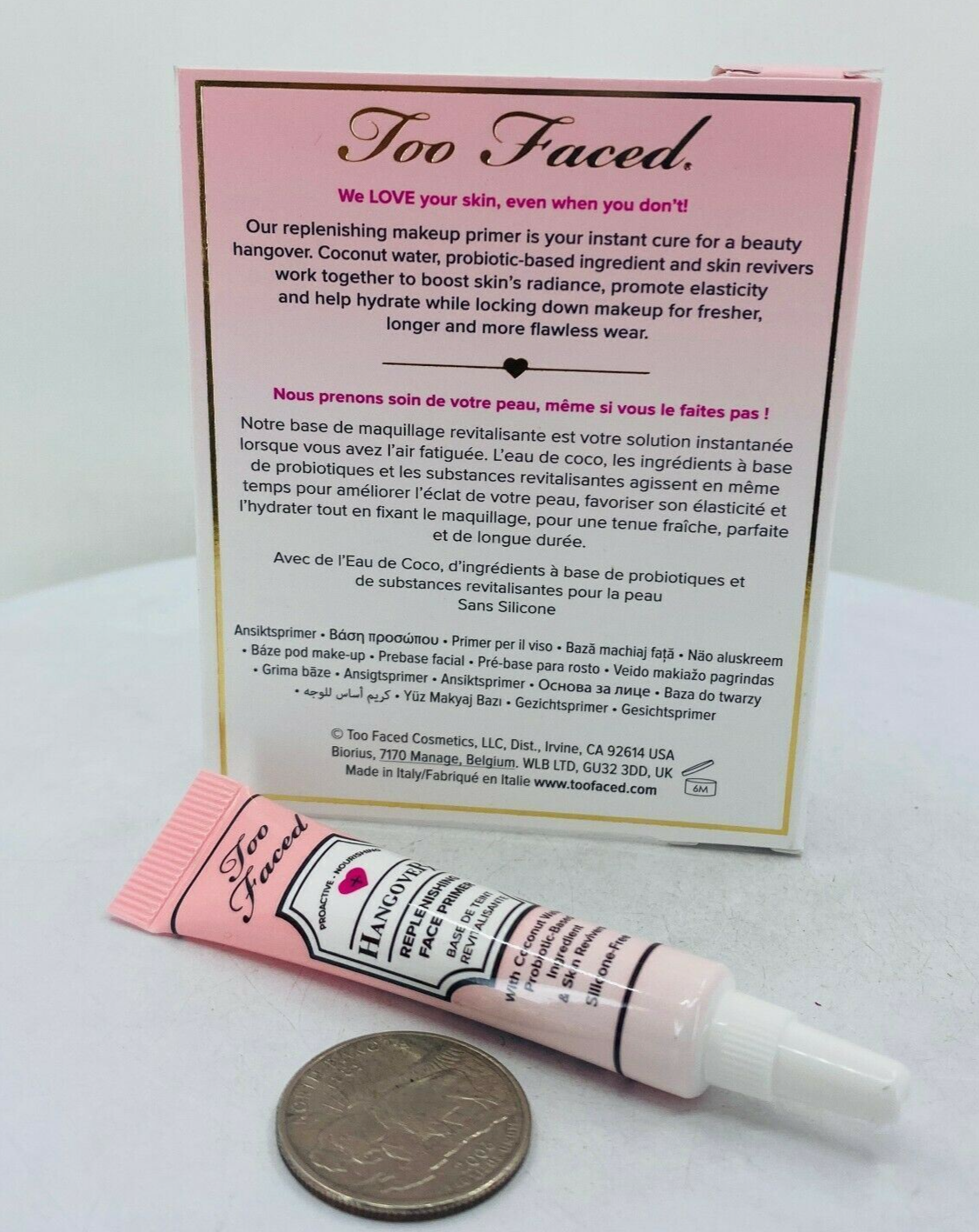 Too Faced Hangover Rx Replenishing Face Primer -Travel Size 0.16 ozNIB(LOT OF 3)