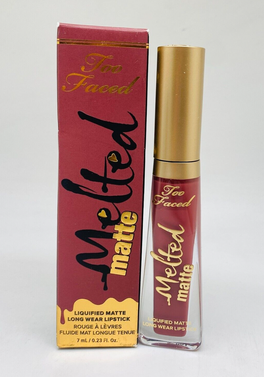 TOO FACED Melted Matte Lipstick #Finesse - 0.23fl oz - NIB